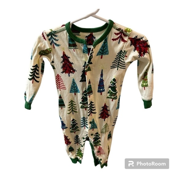 Little Blue House Other - 2/$20- Little Blue House 12-18 month baby  snap romper tree print